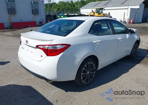 2015 Toyota Corolla S Plus z USA, uszkodzony, nr VIN 2T1BURHE7FC253221
